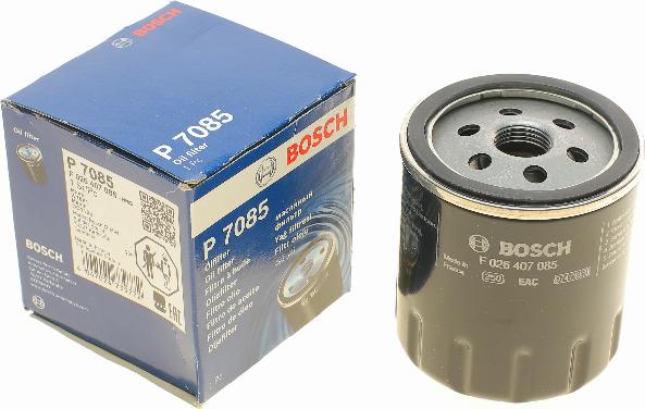 BOSCH F 026 407 085 - Filtro olio autozon.pro