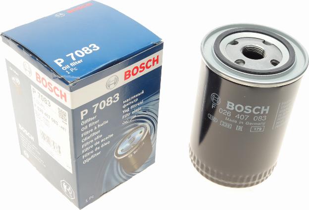 BOSCH F 026 407 083 - Filtro olio autozon.pro