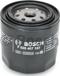 BOSCH F 026 407 167 - Filtro olio autozon.pro