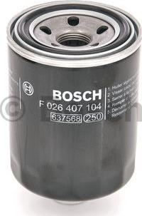 BOSCH F 026 407 104 - Filtro olio autozon.pro