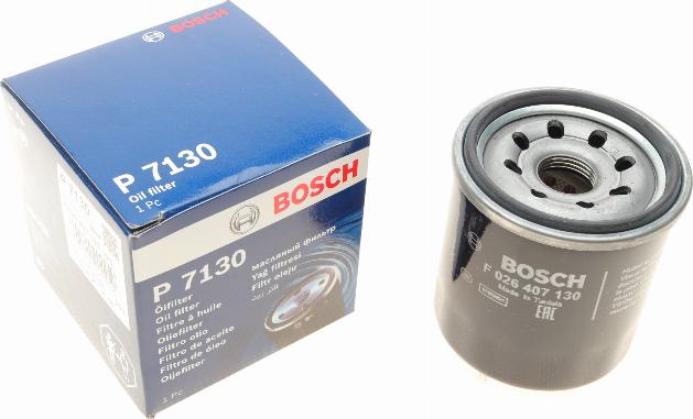 BOSCH F 026 407 130 - Filtro olio autozon.pro