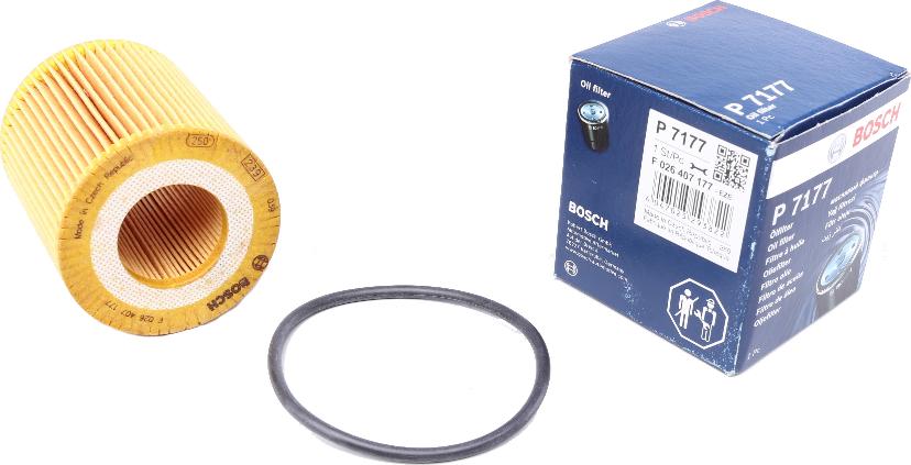 BOSCH F 026 407 177 - Filtro olio autozon.pro