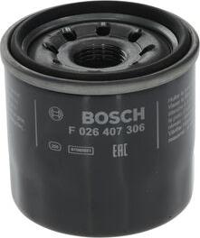 BOSCH F 026 407 306 - Filtro olio autozon.pro