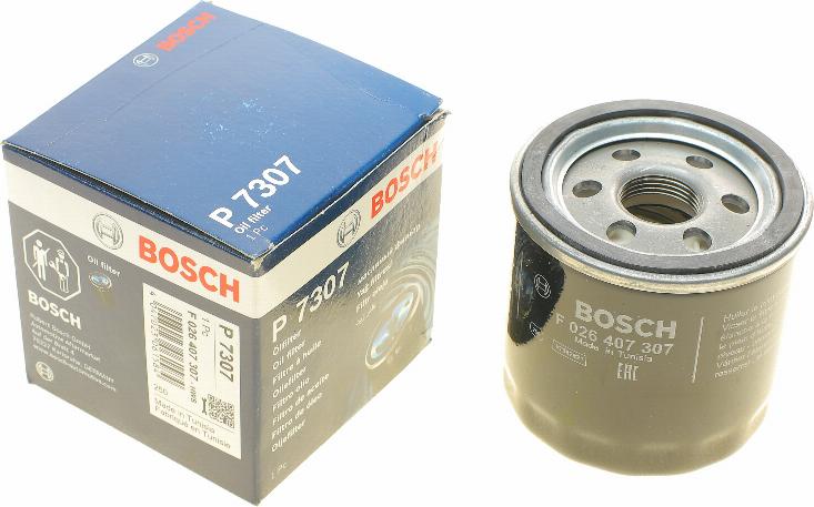 BOSCH F 026 407 307 - Filtro olio autozon.pro