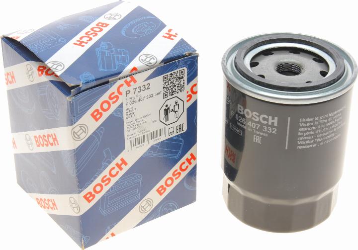 BOSCH F 026 407 332 - Filtro olio autozon.pro