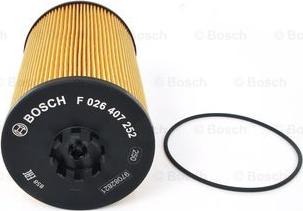 BOSCH F 026 407 252 - Filtro olio autozon.pro