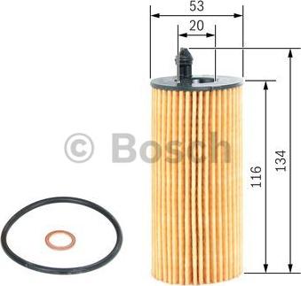 BOSCH F 026 407 205 - Filtro olio autozon.pro