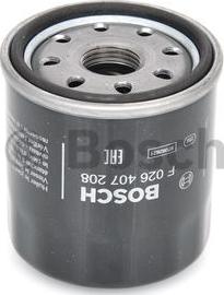 BOSCH F 026 407 208 - Filtro olio autozon.pro