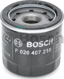 BOSCH F 026 407 210 - Filtro olio autozon.pro