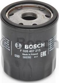 BOSCH F 026 407 213 - Filtro olio autozon.pro