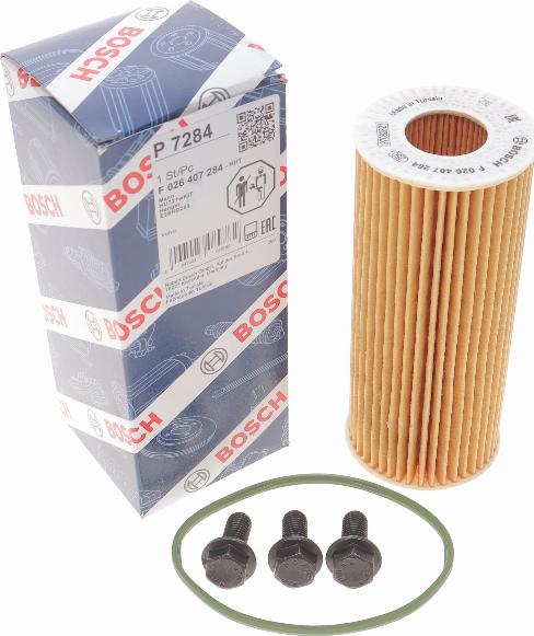 BOSCH F 026 407 284 - Filtro idraulico, Cambio automatico autozon.pro