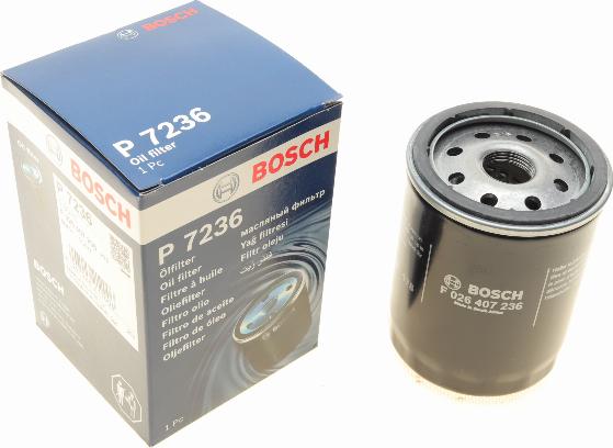 BOSCH F 026 407 236 - Filtro olio autozon.pro