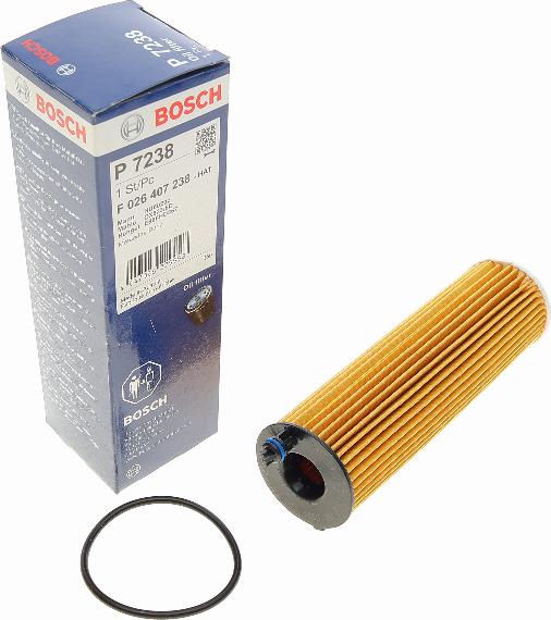 BOSCH F 026 407 238 - Filtro olio autozon.pro