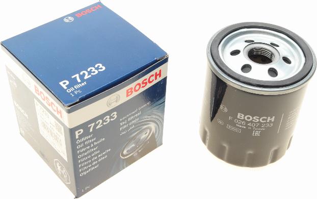 BOSCH F 026 407 233 - Filtro olio autozon.pro