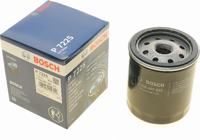 BOSCH F 026 407 225 - Filtro olio autozon.pro