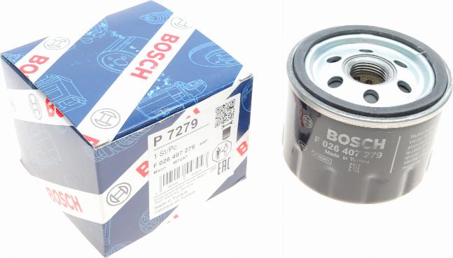 BOSCH F 026 407 279 - Filtro olio autozon.pro