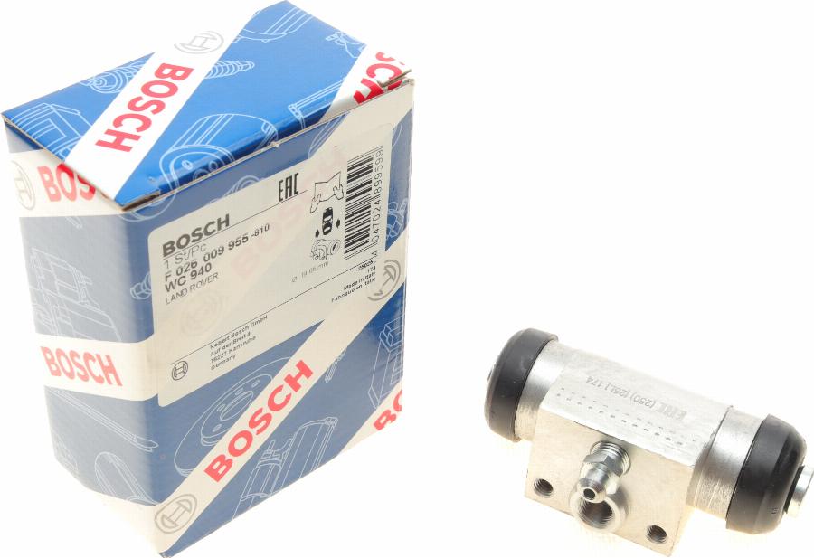 BOSCH F 026 009 955 - Cilindretto freno autozon.pro