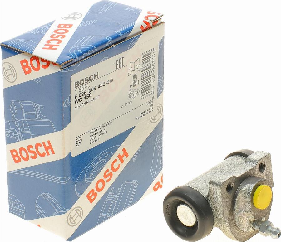 BOSCH F 026 009 482 - Cilindretto freno autozon.pro