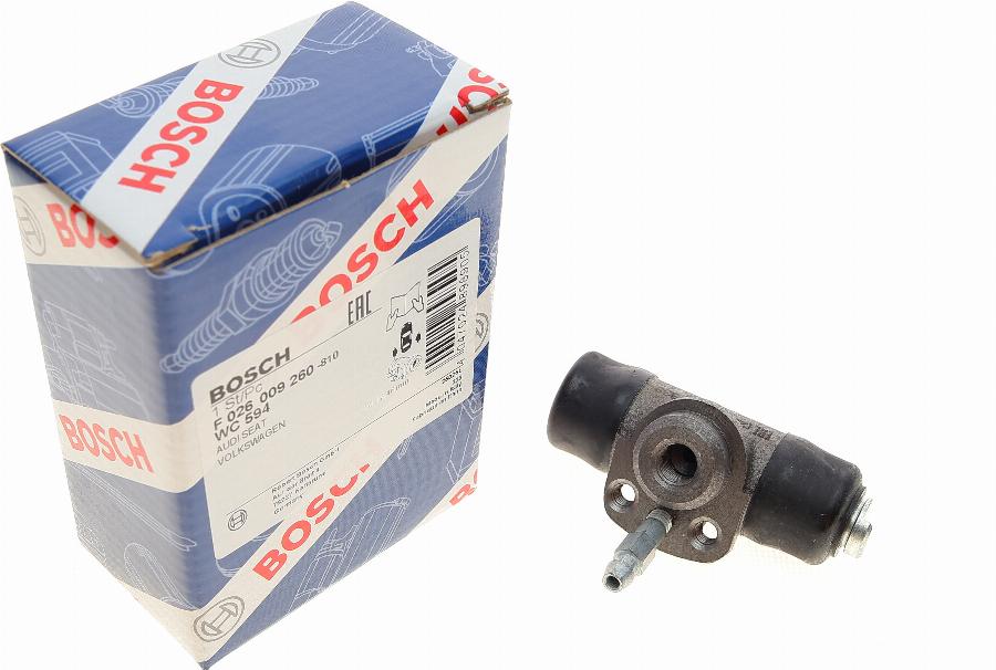 BOSCH F 026 009 260 - Cilindretto freno autozon.pro