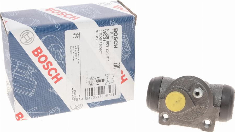 BOSCH F 026 009 234 - Cilindretto freno autozon.pro