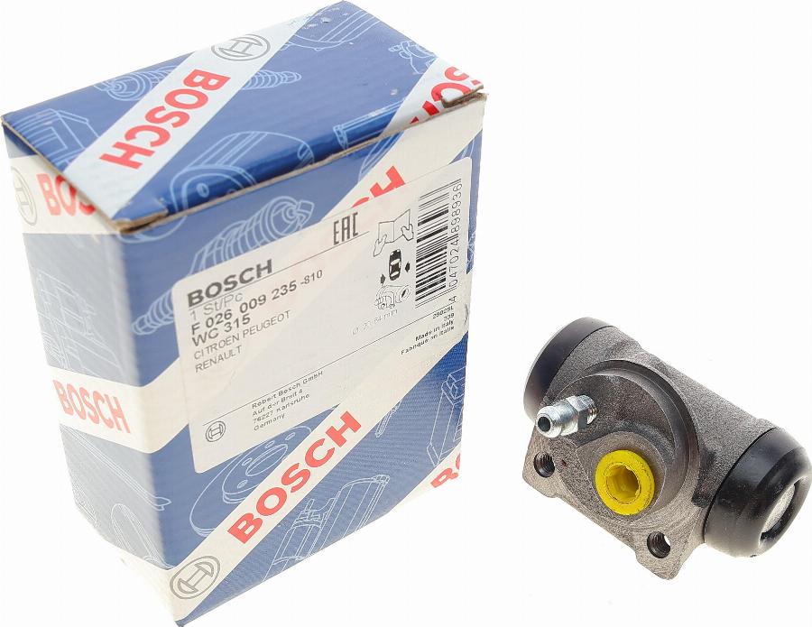 BOSCH F 026 009 235 - Cilindretto freno autozon.pro