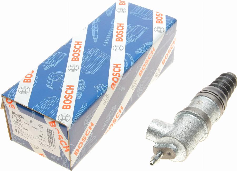 BOSCH F 026 005 580 - Cilindro secondario, Frizione autozon.pro