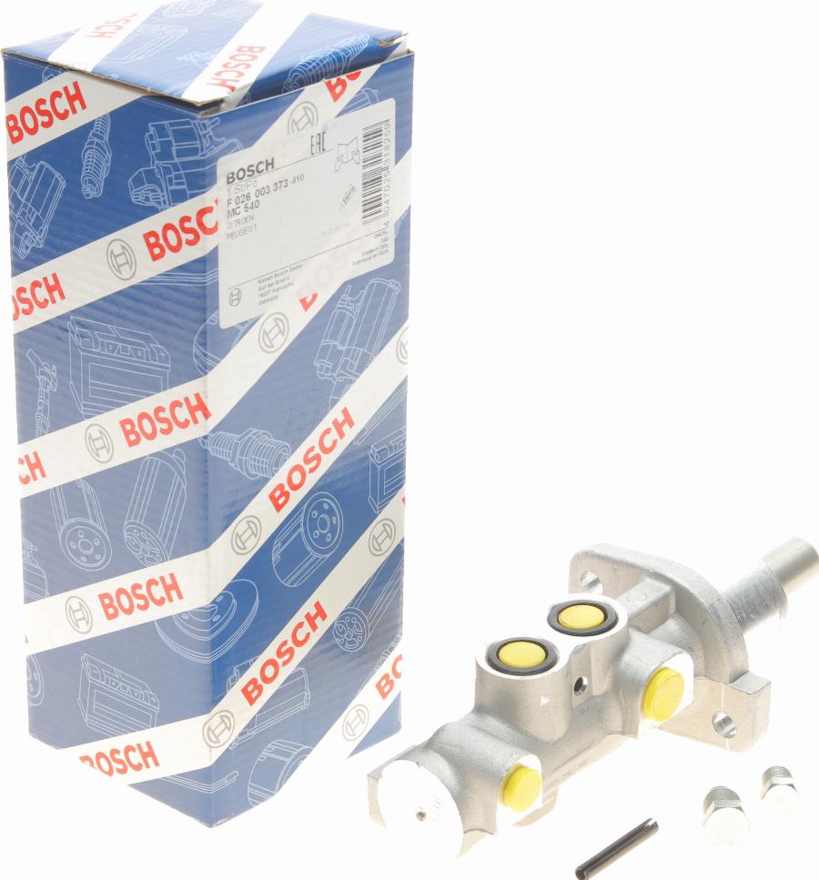 BOSCH F 026 003 373 - Cilindro maestro del freno autozon.pro