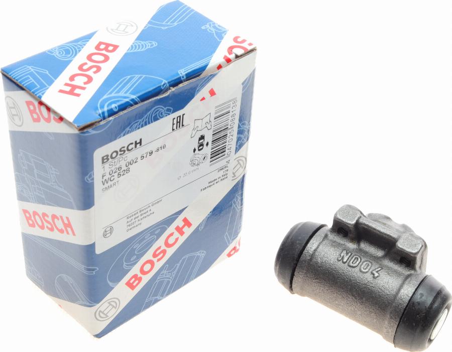 BOSCH F 026 002 579 - Cilindretto freno autozon.pro