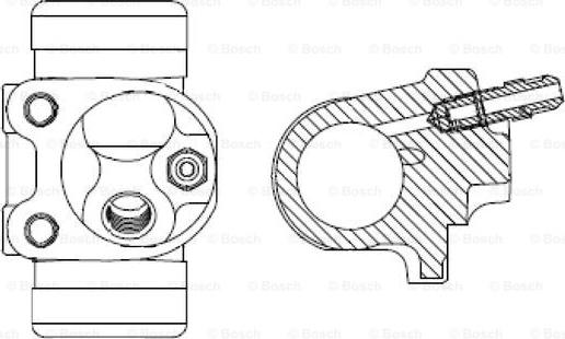 BOSCH F 026 002 071 - Cilindretto freno autozon.pro