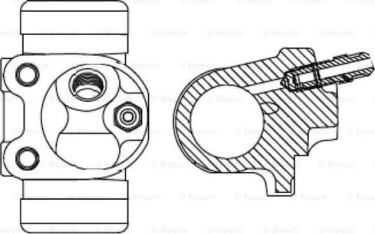 BOSCH F 026 002 072 - Cilindretto freno autozon.pro