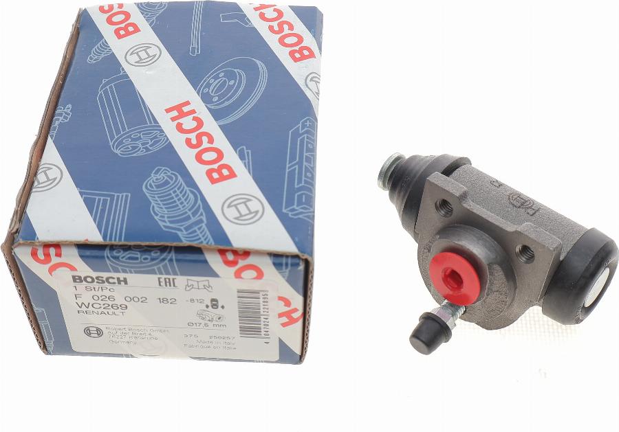 BOSCH F 026 002 182 - Cilindretto freno autozon.pro