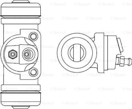 BOSCH F 026 002 392 - Cilindretto freno autozon.pro