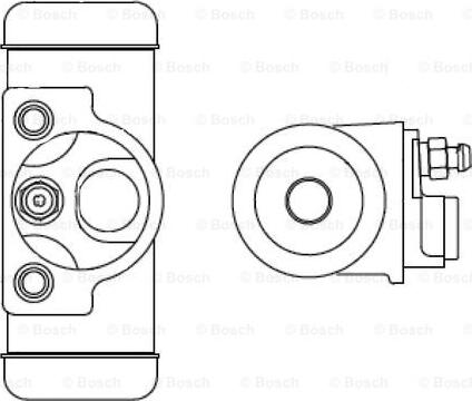 BOSCH F 026 002 344 - Cilindretto freno autozon.pro