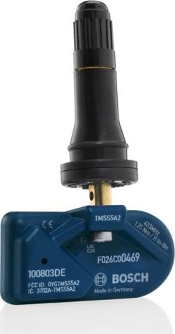 BOSCH F 026 C00 469 - Sensore ruota, Press. gonf. pneumatici-Sistema controllo autozon.pro