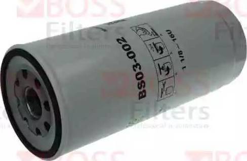 BOSS FILTERS BS03-002 - Filtro olio autozon.pro