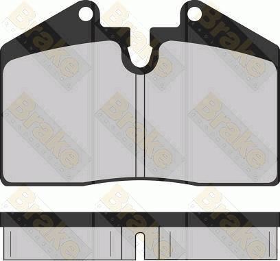 ABEX T6341 - Kit pastiglie freno, Freno a disco autozon.pro