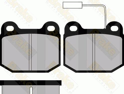 Brake Engineering PA937 - Kit pastiglie freno, Freno a disco autozon.pro