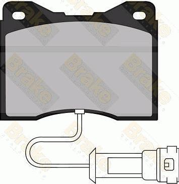 Brake Engineering PA485 - Kit pastiglie freno, Freno a disco autozon.pro