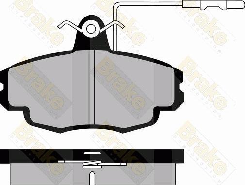 Brake Engineering PA591 - Kit pastiglie freno, Freno a disco autozon.pro