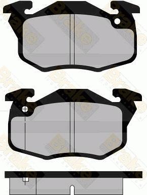 Brake Engineering PA592 - Kit pastiglie freno, Freno a disco autozon.pro