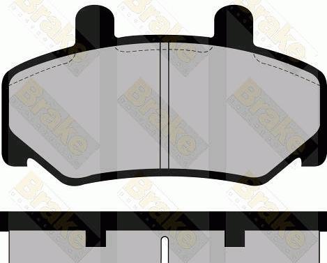 Brake Engineering PA557 - Kit pastiglie freno, Freno a disco autozon.pro