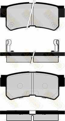 Brake Engineering PA1494 - Kit pastiglie freno, Freno a disco autozon.pro