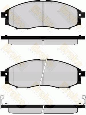 Wagner WBP23970A-D - Kit pastiglie freno, Freno a disco autozon.pro