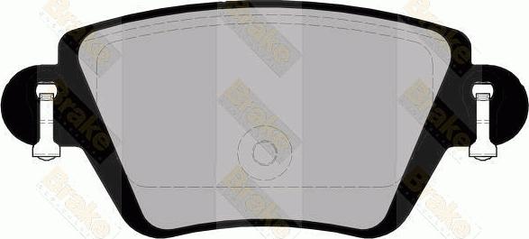 Brake Engineering PA1597 - Kit pastiglie freno, Freno a disco autozon.pro