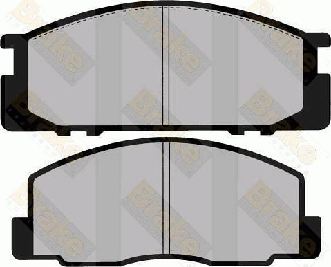 Brake Engineering PA1527 - Kit pastiglie freno, Freno a disco autozon.pro