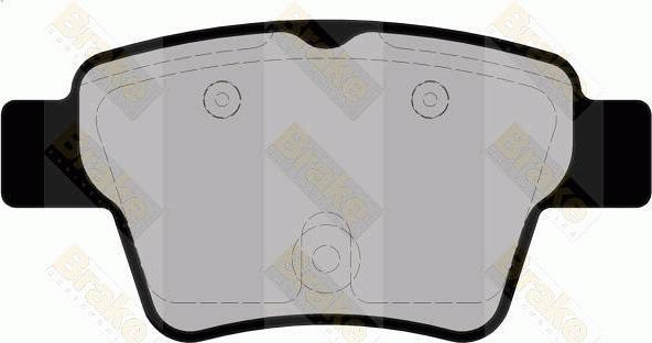 Brake Engineering PA1667 - Kit pastiglie freno, Freno a disco autozon.pro