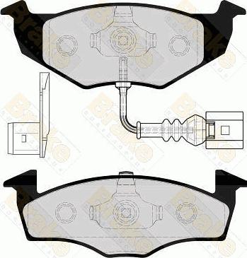 Mann-Filter 32815 - Kit pastiglie freno, Freno a disco autozon.pro