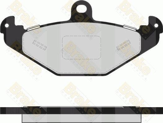 Brake Engineering PA1619 - Kit pastiglie freno, Freno a disco autozon.pro