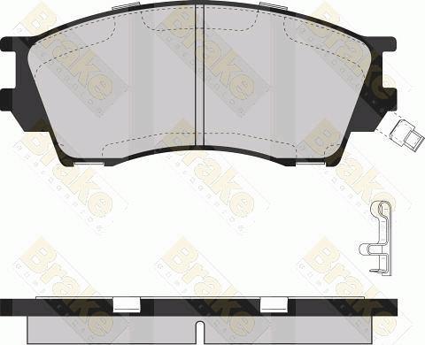 Brake Engineering PA1085 - Kit pastiglie freno, Freno a disco autozon.pro