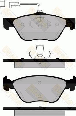 FTE 9001696 - Kit pastiglie freno, Freno a disco autozon.pro